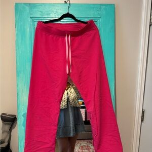 FIGS SCRUBS Women's Pink straight leg pants